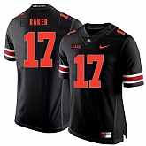 Ohio State Buckeyes 17 Jerome Baker Black Shadow Nike College Football Jersey Dzhi,baseball caps,new era cap wholesale,wholesale hats